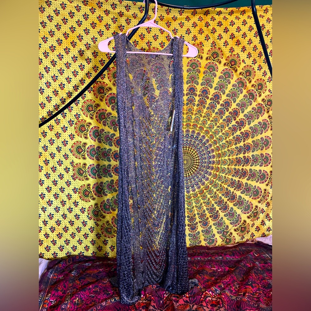Metal dream weaver vest
